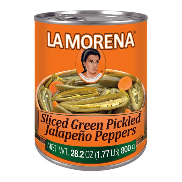 LA MORENA JALAPEÑOS SLICED 28.2 OZ